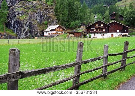 Summer landscape of Heiligenblut village in Austria, Europe
