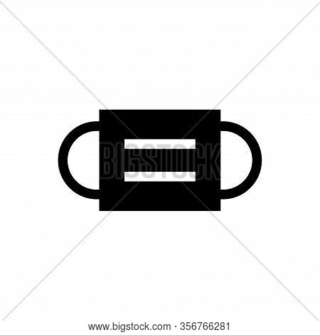 Face Masker Icon Vector Template Design Trendy