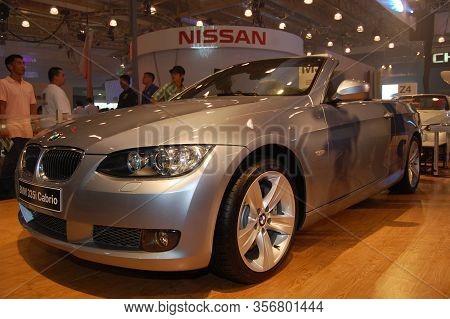 Pasay, Ph - Aug. 19: Bmw 335i Cabrio At 3rd Philippine International Motor Show On August 19, 2010 I