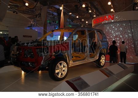Pasay, Ph - Aug. 19: Nissan X Trail Structure At 3rd Philippine International Motor Show On August 1