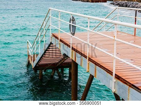 Pasarela Del Nautico In San Sebastian, Basque Country, Spain