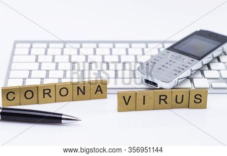 Symbolic Photo For Information About The Virus Carcass Covid-19