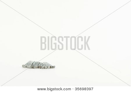 Foret op skinnende negle