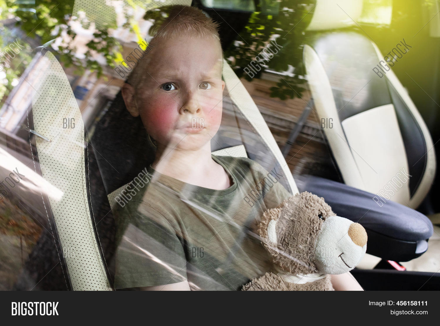 Child Locked Car. Image & Photo (Free Trial) Bigstock