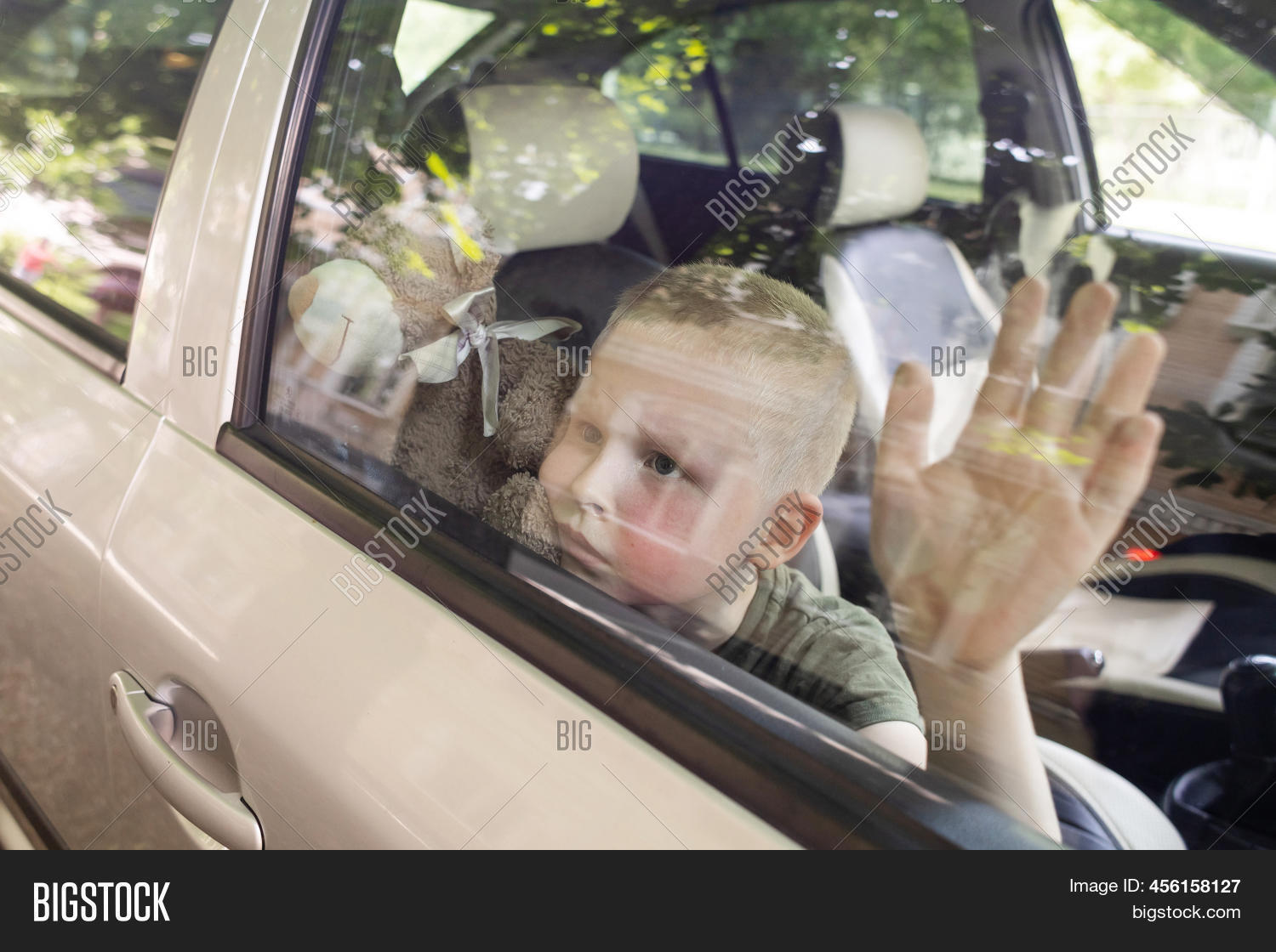 Child Locked Car. Image & Photo (Free Trial) Bigstock