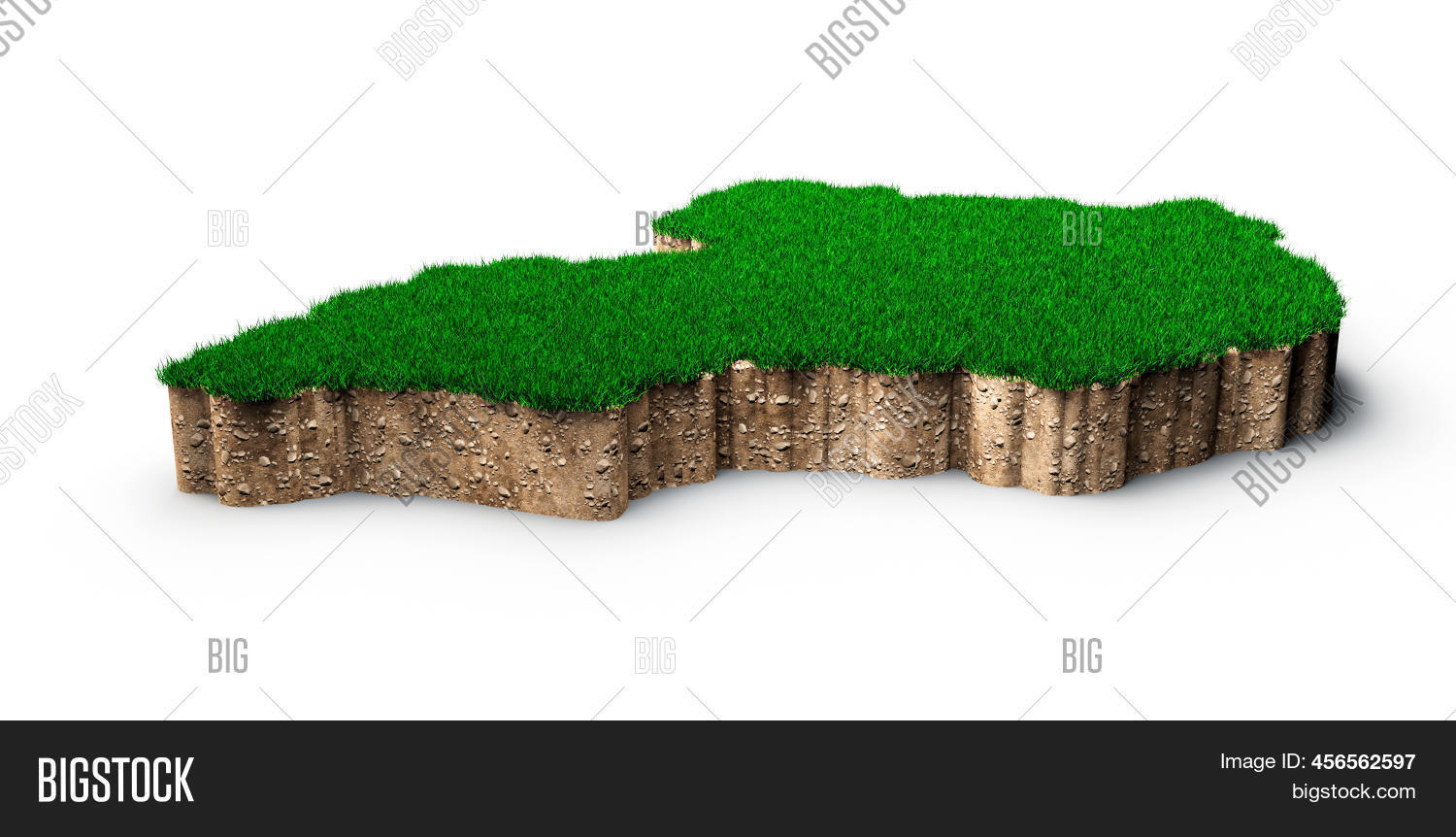 Uganda Map Soil Land Image & Photo (Free Trial) Bigstock