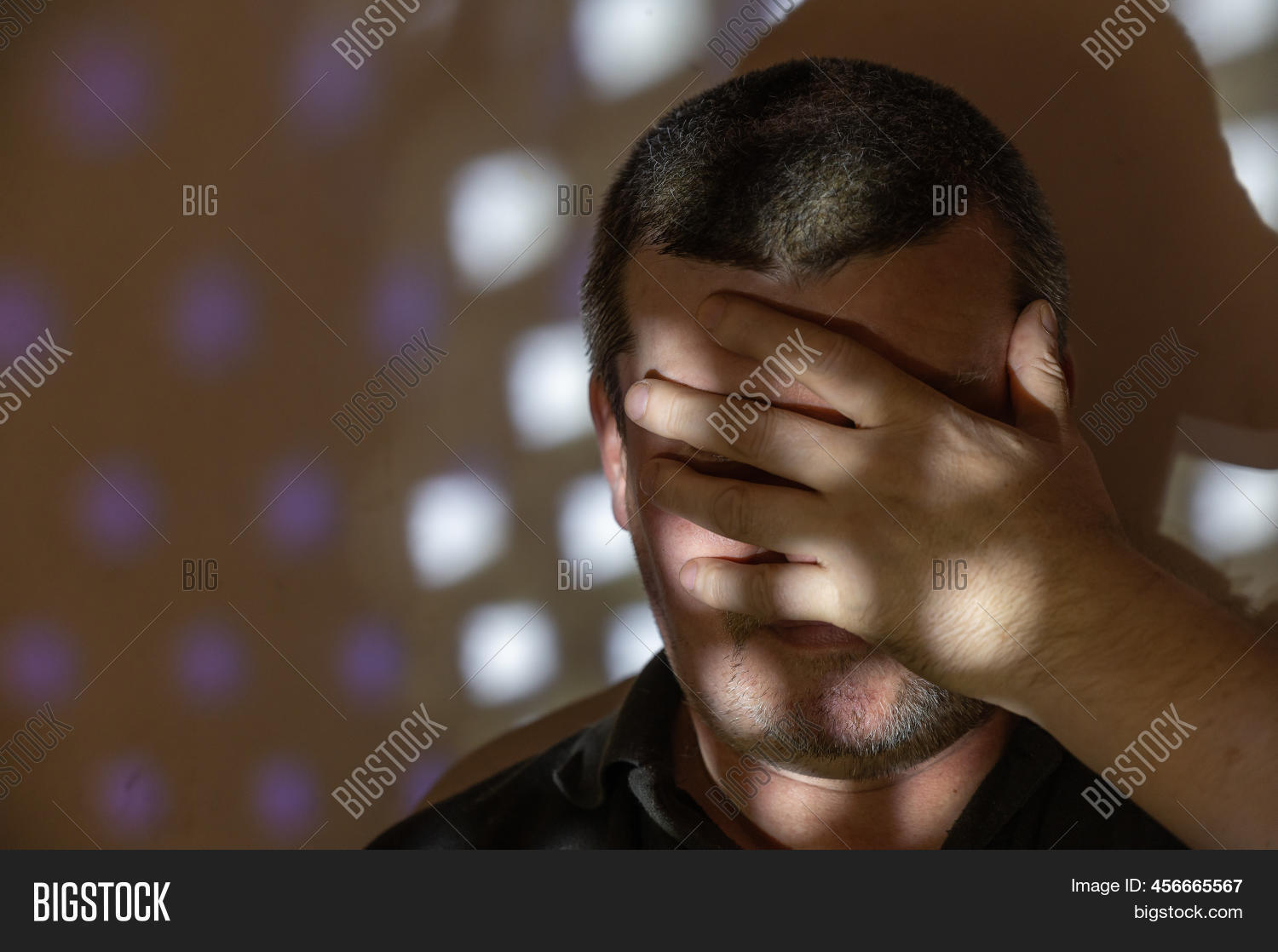 Man Covered His Face Image & Photo (Free Trial) | Bigstock