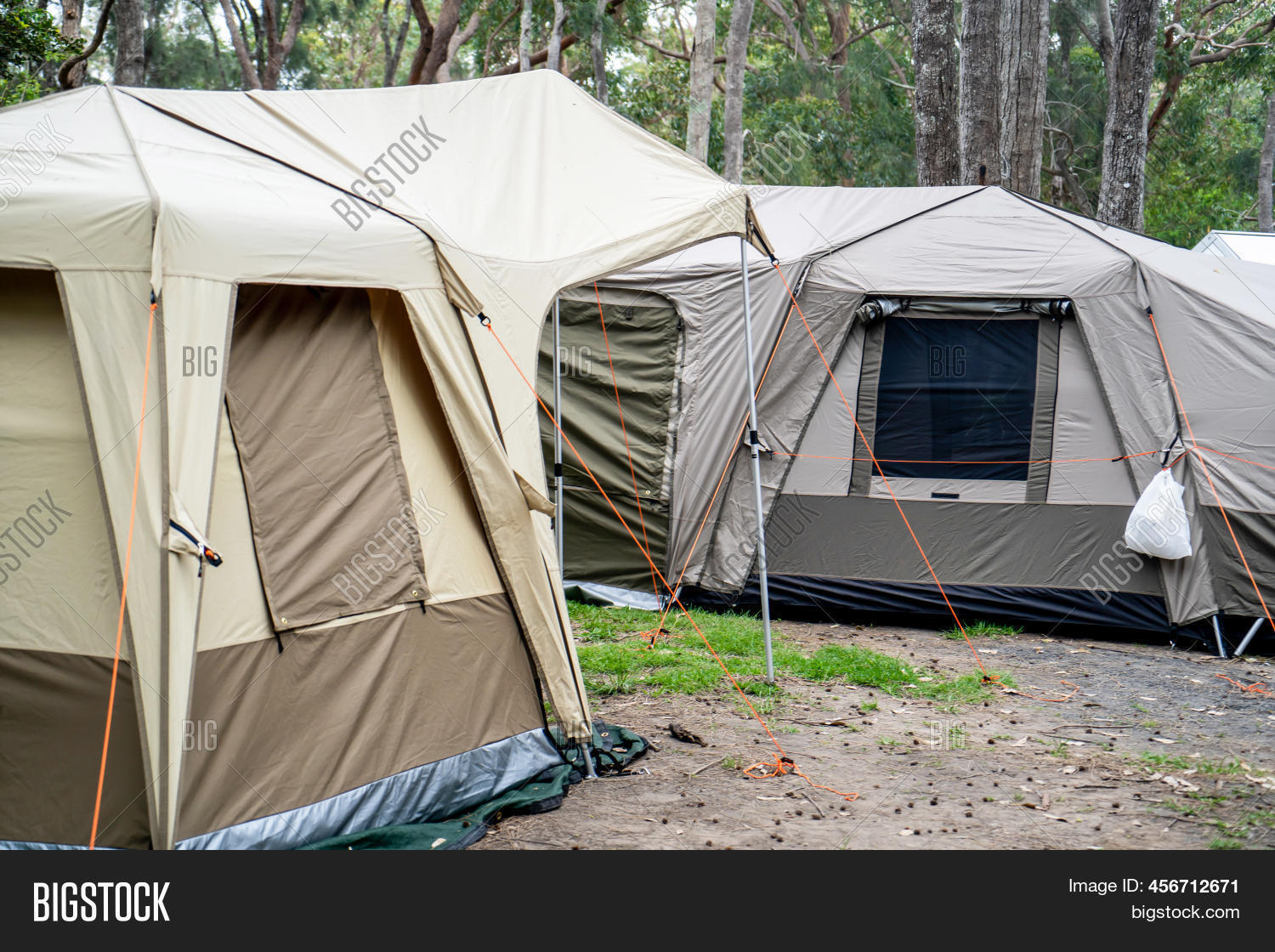 Large Family Tents On Image & Photo (Free Trial) Bigstock