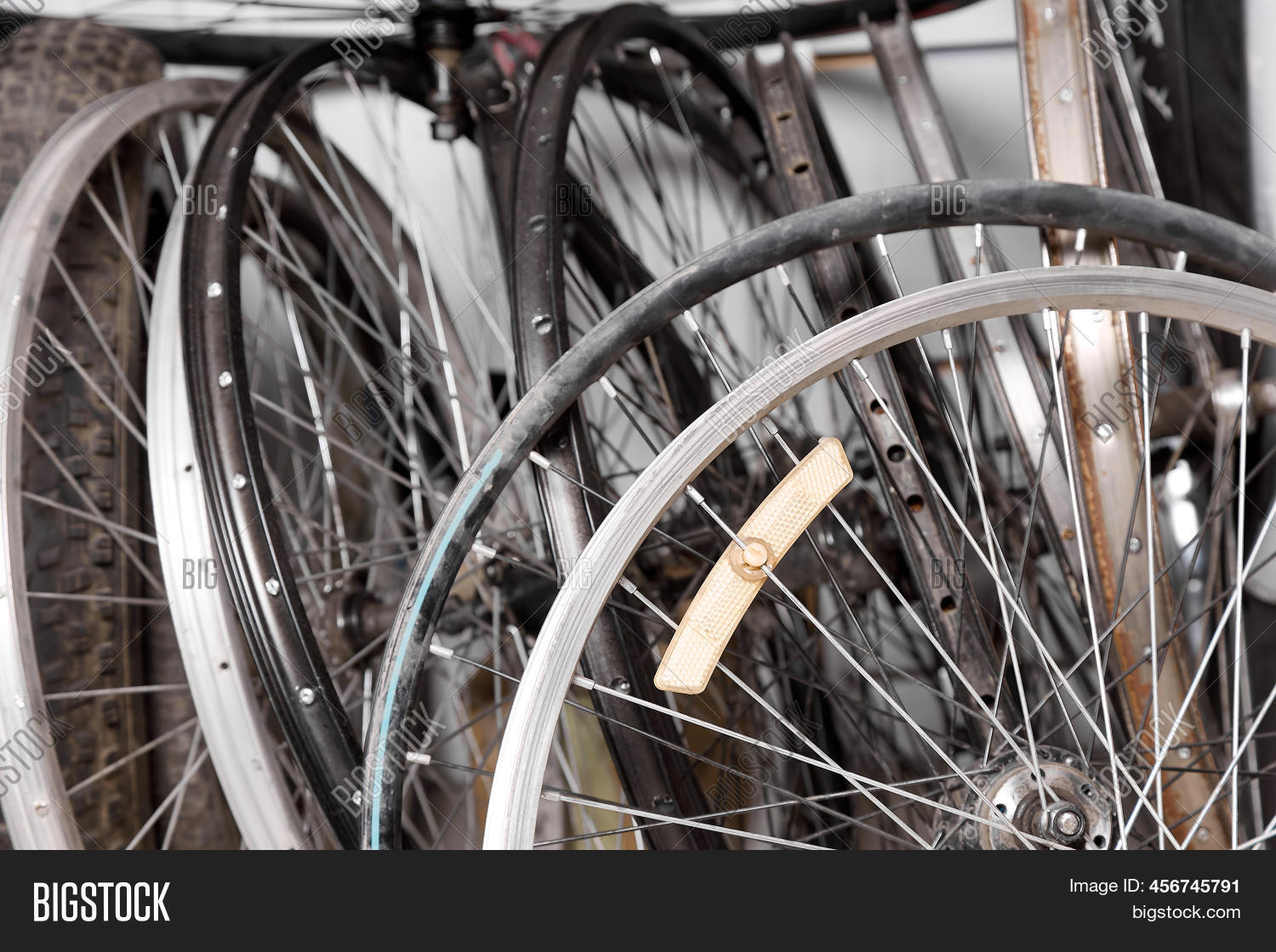 Rims Spokes Bicycle Image & Photo (Free Trial) Bigstock