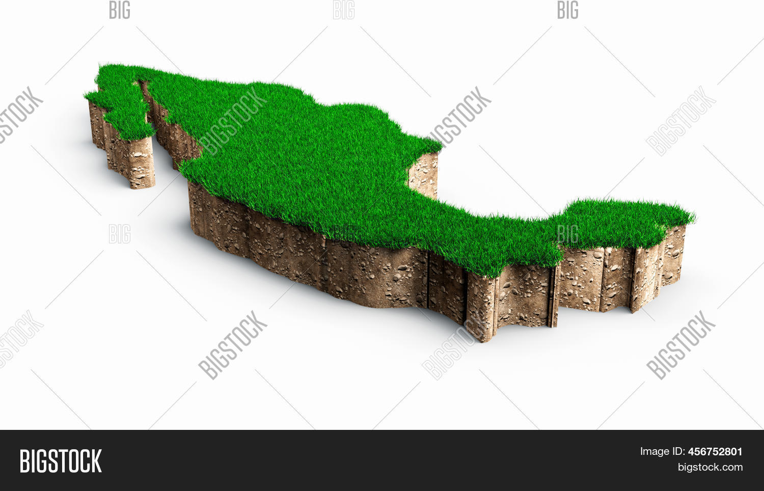 Mexico Map Soil Land Image & Photo (Free Trial) Bigstock