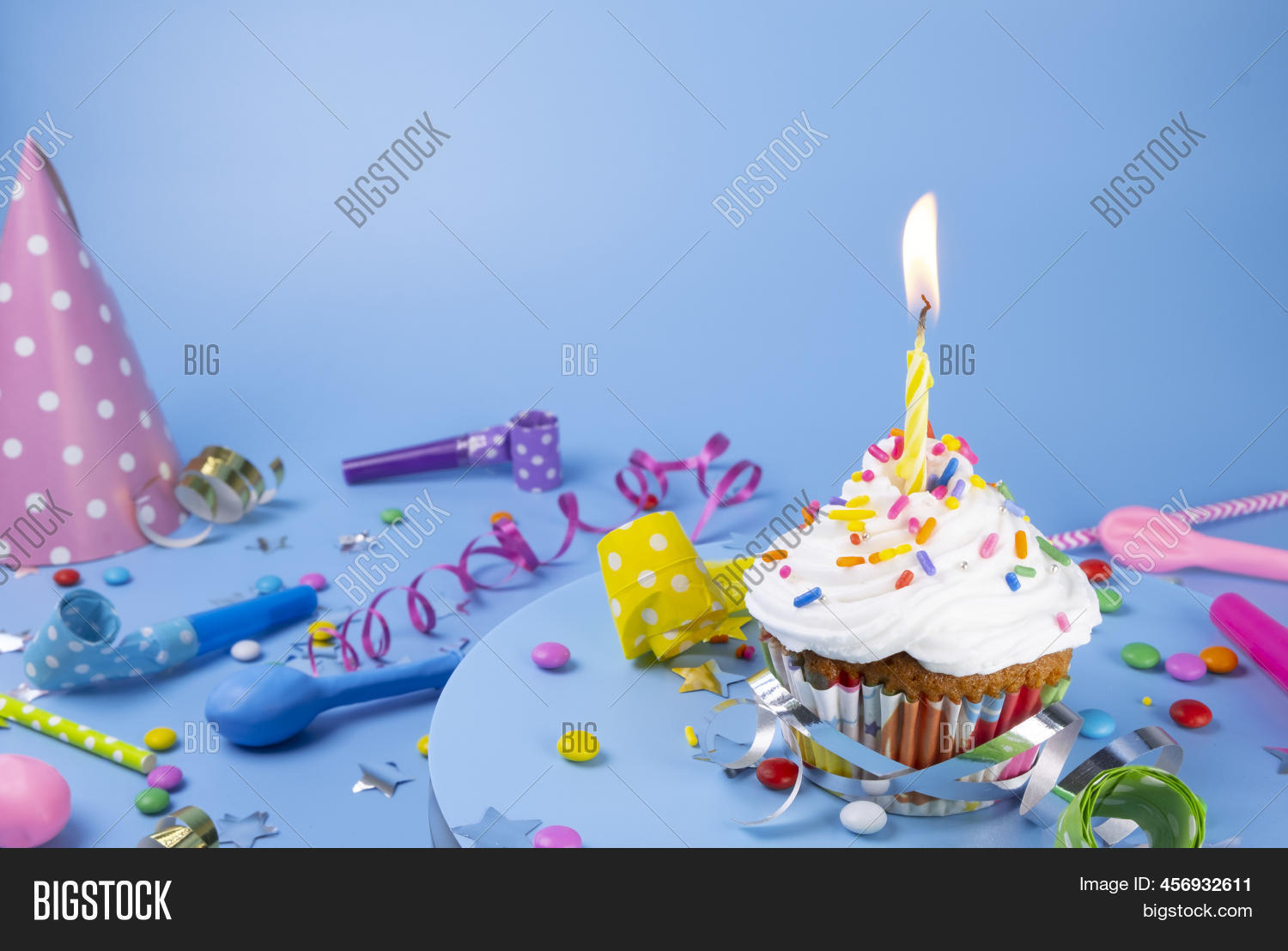 Birthday Cake Cupcake Image & Photo (Free Trial) Bigstock