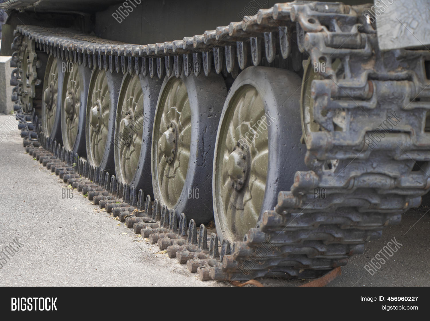 Continuous Tracks Image & Photo (Free Trial) | Bigstock
