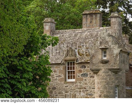 old castle in the scotish highlands near inverness