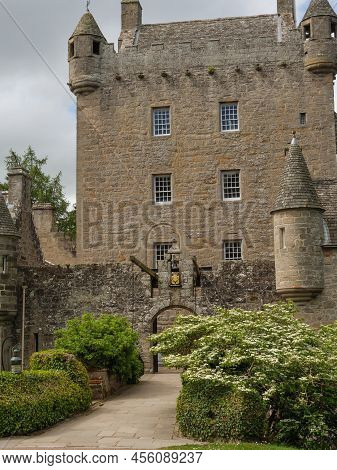 old castle in the scotish highlands near inverness