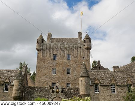 old castle in the scotish highlands near inverness