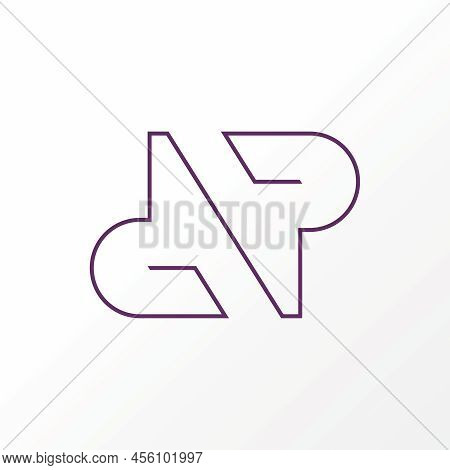 Unique Letter Or Word Dnp Line Thin Font Like Pattern Precision Flip Backwards Image Graphic Icon Lo
