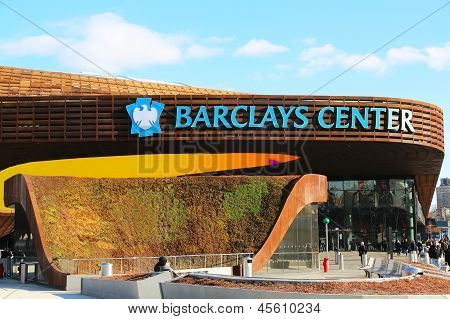 Nieuwste sport arena Barclays centreren in Brooklyn (New York)
