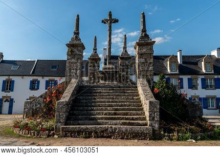 Calvaire Of Saint-cado In Brittany In France