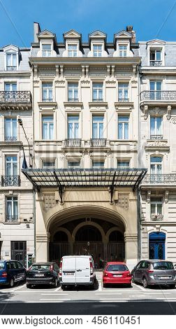 Saint - Josse, Brussels Capital Region - Belgium - 05 30 2020 Facade Of The Mirano Brussels Event An