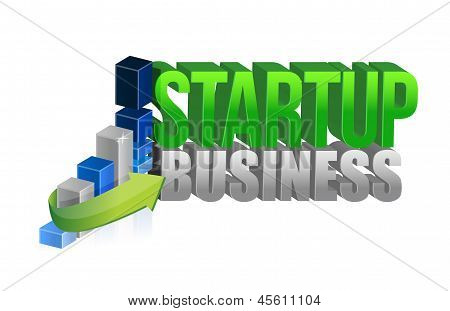 Segno grafico di avvio Business
