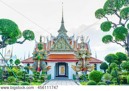 Wat Arun Is Landmark In Thailand