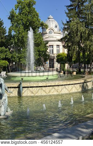 Kniaz Alexander Battenberg Square In City Of Ruse, Bulgaria
