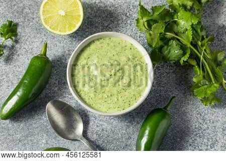 Homemade Peruvian Aji Verde Sauce
