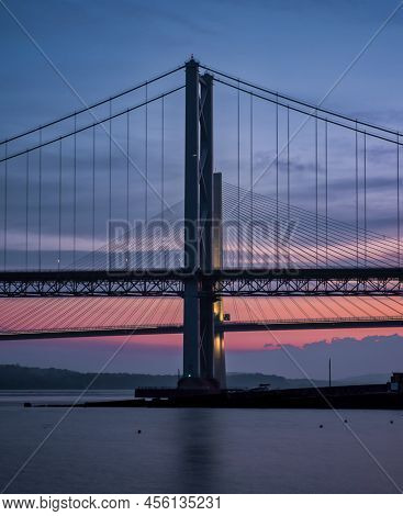 Forth Bridge - Sunset - North Queensferry- Scotland