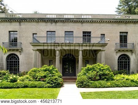 Montclair,nj - Usa - May 29, 2022 View Of The Van Vleck House, Built In 1916 By Joseph Van Vleck Jr.