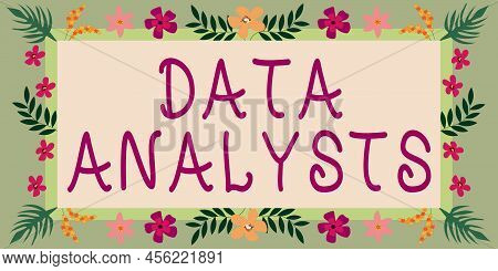Handwriting Text Data Analysts. Word Written On Programmer Design And Create Report Identifies Patte