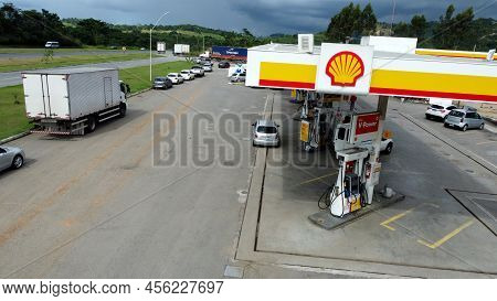 Gas Station On Highway