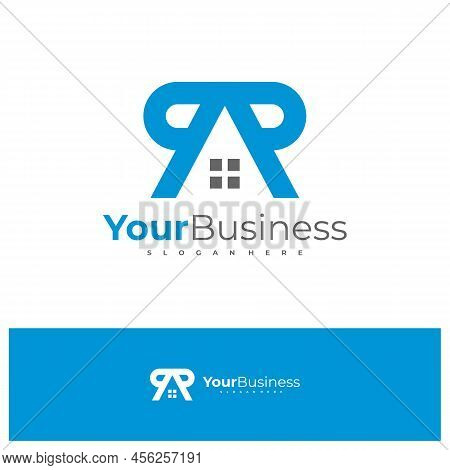 Letter R Logo Design Vector Template, Initial Rr Logo Concepts Illustration.
