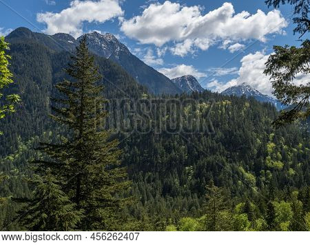 View Taken While Hiking The Dragonsback Trail Near Hope In British Columbia Canada