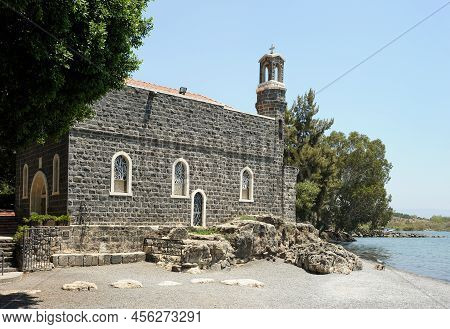 Church Of The Primacy Of St. Peter On The Shore Of The Sea Of Galilee