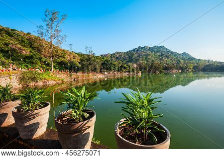 Mount Abu And Nakki Lake. Mount Abu Is A Hill Station In Rajasthan State, India.