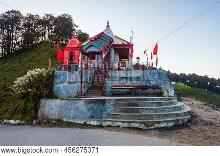 Mahakali Temple Is A Hindu Temple At The Jalori Pass, Himachal Pradesh State In India