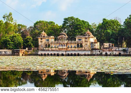 Sukh Mahal Is A Medieval Palace Situated At The Jet Sagar Lake In Bundi Town In Rajasthan State In I