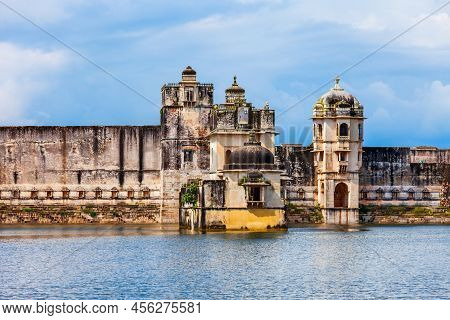 Maharani Shri Padmini Palace In Chittor Fort In Chittorgarh City, Rajasthan State Of India