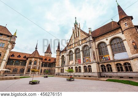 Swiss National Museum Or Landesmuseum Is Located In The Centre Of Zurich City In Switzerland