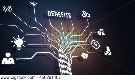 Internet, Business, Technology And Network Concept.employee Benefits Help To Get The Best Human Reso
