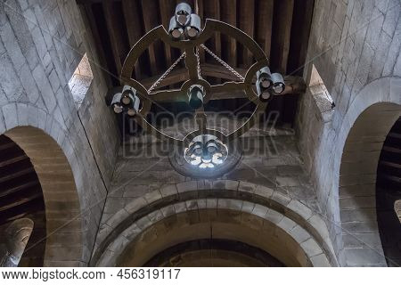 Cathedral Of Santiago De Compostela In Galicia, Spain.