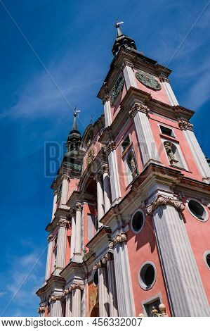 Swieta Lipka, Poland - June 12, 2022: Most Holy Virgin Mary, Queen Of Poland, Holy Linden Sanctuary 