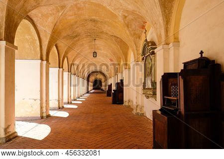 Swieta Lipka, Poland - June 12, 2022: Most Holy Virgin Mary, Queen Of Poland, Holy Linden Sanctuary 