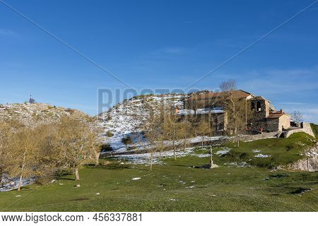Sanctuary Of Oro Near Murguia (basque Country)