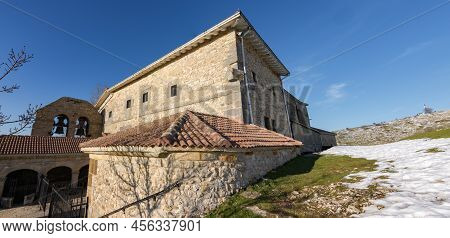 Sanctuary Of Oro Near Murguia (basque Country)