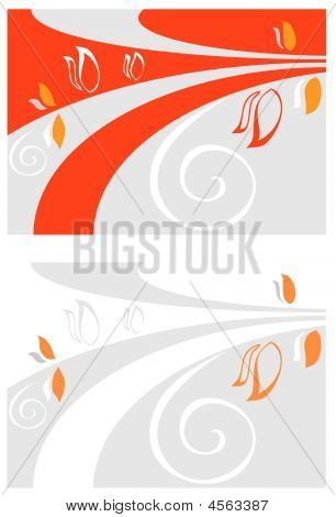 Floral abstrakt