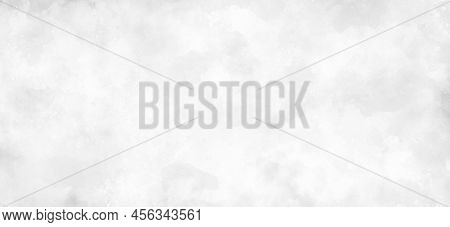 Abstract White Grey Mable Watercolor Texture Background, Grunge Brush And Splash Design