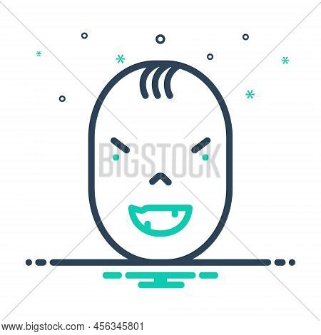 Mix Icon For Ugly Misshapen Featureless Awful Grisly Misshapen