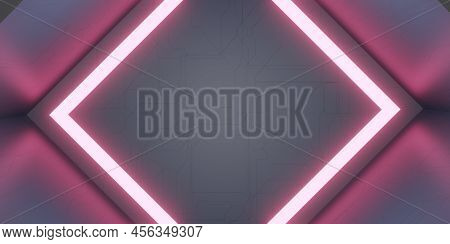 Square Product Display Stand Stage And Studio Premium Level For Rendering 3d Illustrations