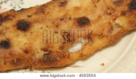 Bacalhau no miolo dourado